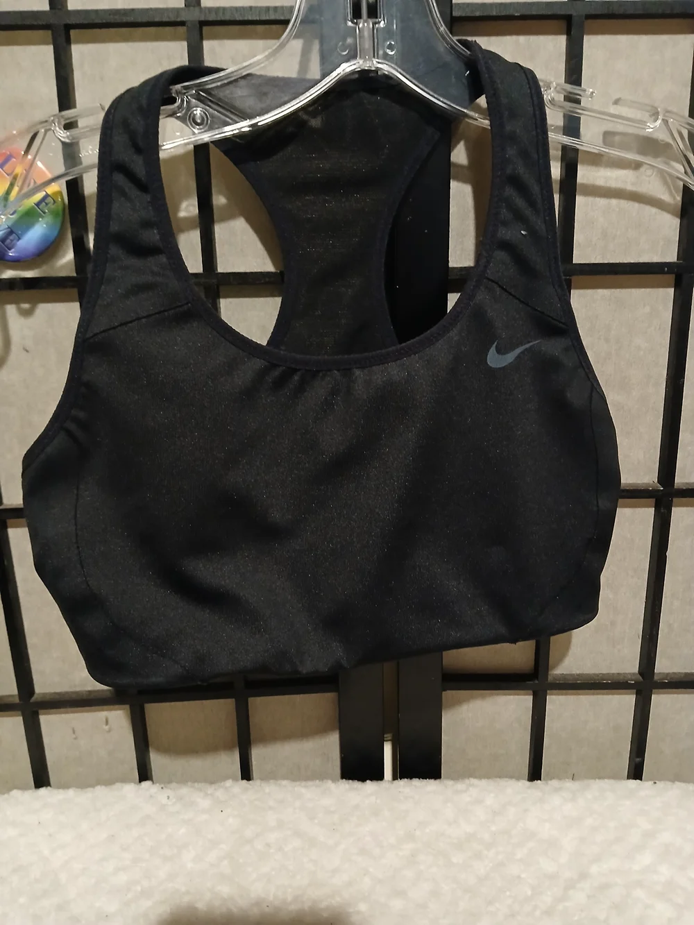 Nike Black Racerback Sports Bra